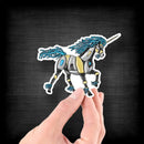 Unicorn Robot - Vinyl Sticker - Dan Pearce Sticker Shop