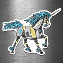 Unicorn Robot - Vinyl Sticker - Dan Pearce Sticker Shop