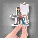 "Uninspired Artist" (Hopeful Hopelessness Series) - Vinyl Sticker - Dan Pearce Sticker Shop