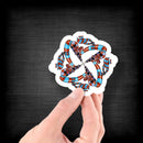 Weird Mandala - Vinyl Sticker - Dan Pearce Sticker Shop