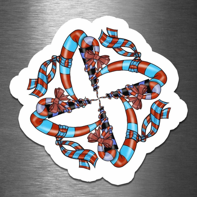 Weird Mandala - Vinyl Sticker - Dan Pearce Sticker Shop