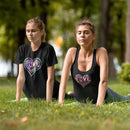 Womens Official “LOVE” Black PREMIUM Casual Tee (Hologram Version) - Dan Pearce Sticker Shop