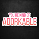 You're Kind of Adorkable - Premium Sticker - Dan Pearce Sticker Shop